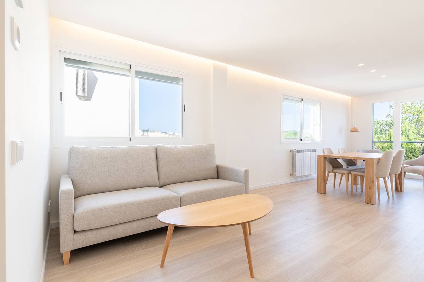Foto 12 von 21: Apartment 'Las Palmeras 1' mit Gemeinschaftspool, WLAN und Klimaanlage