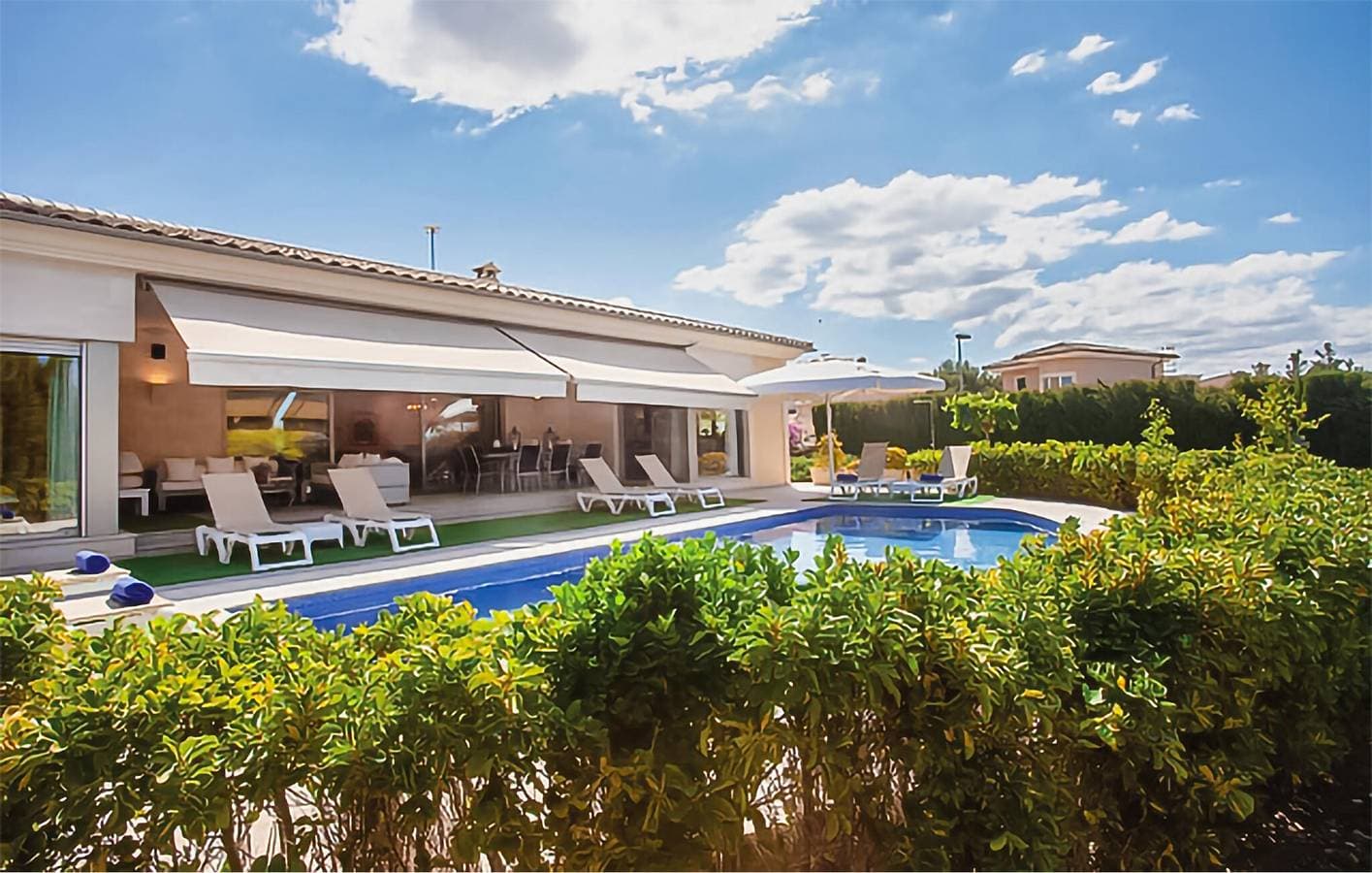 Foto 2 von 53: Gemütliche Wohnung mit Terrasse & Pool, 800m nach Marratxí