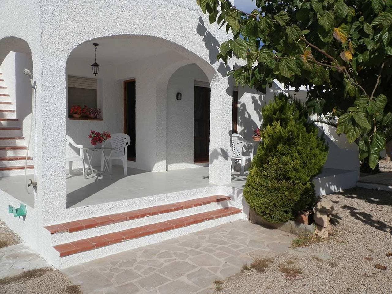 Foto 8 von 36: Maison près de la plage avec piscine, wifi gratuit, climatisation, animaux acceptés, plage pour chiens