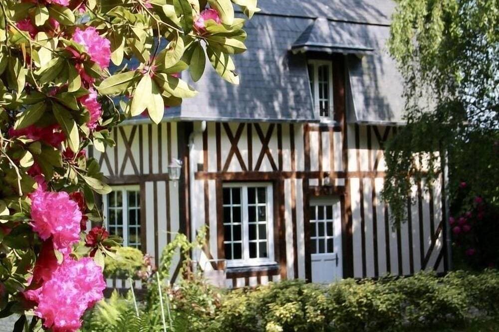 Foto 9 von 28: Der Turm von La Mare aux Loups zwischen Meer und Wald