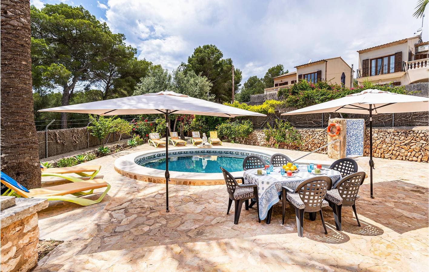 Foto 6 von 27: Terrassenwohnung mit Pool und Grill in Strandnähe