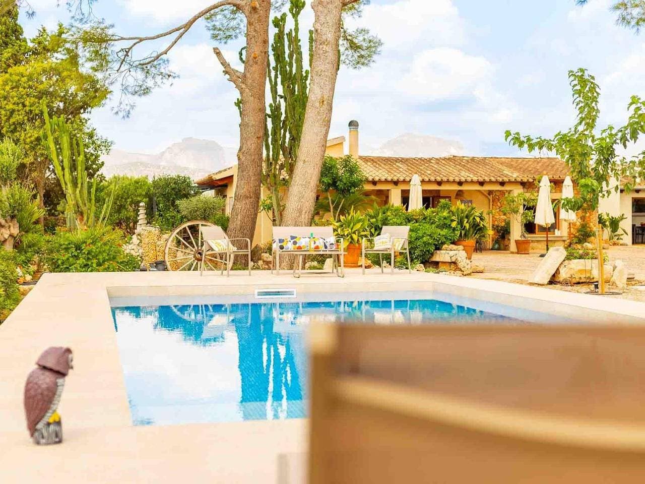 Schöne familienfreundliche Finca in Binissalem, mit privatem Pool. 1