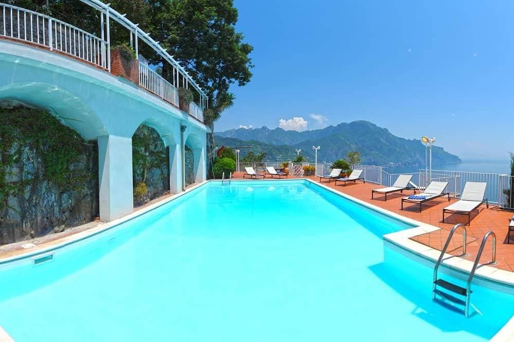 Foto 11 von 30: Idyllische Villa mit privatem Pool Ravello, atemberaubende Aussicht, Spa, nahe am Strand
