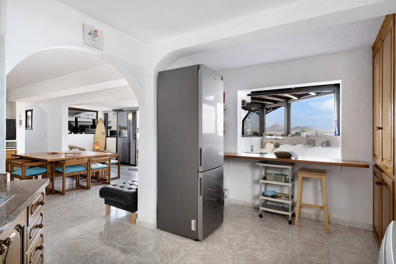 Foto 7 von 31: Ferienhaus 'Bungalow Famara, Lanzarote' mit Meerblick, privater Terrasse und WLAN