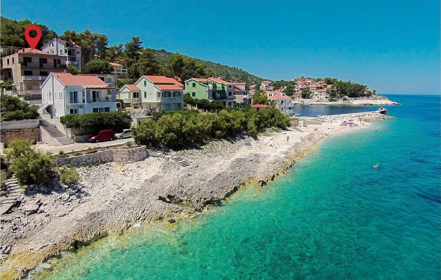Wohnung am Meer mit Terrasse, Küche und WLAN – 1,5 km bis zur Küste 1