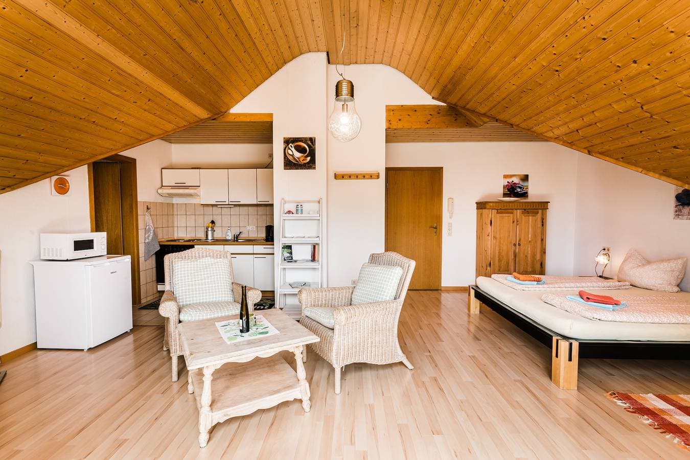 Foto 2 von 10: Ferienwohnung 'Jonagold' mit Balkon und WLAN