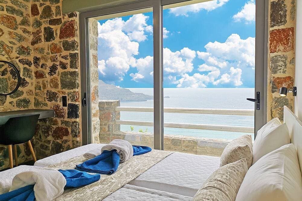 Foto 6 von 24: Pyrgos villa 4 ,sea view,pool,South Crete,Plakias