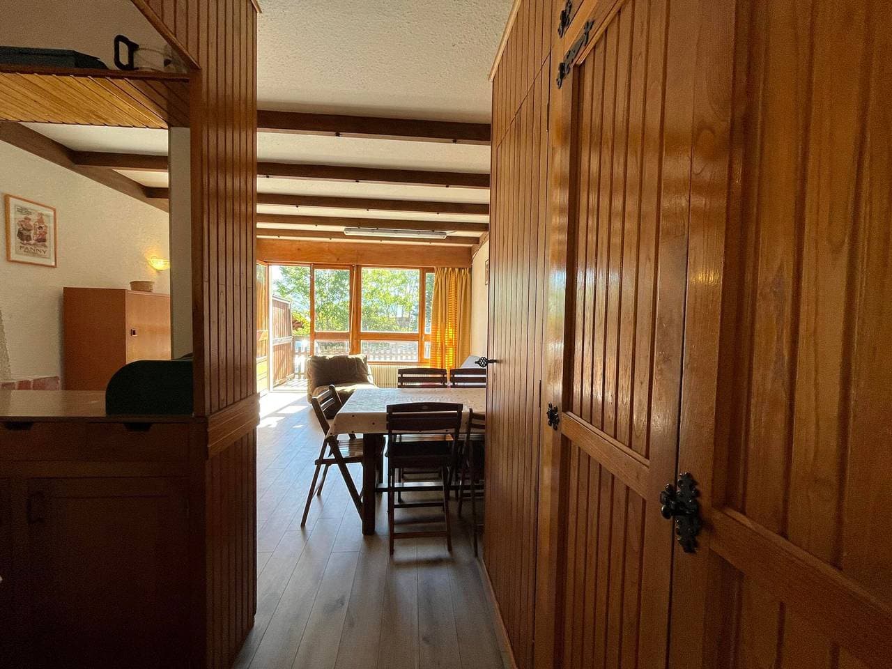 Foto 10 von 17: Helles Studio für 4 in Pra Loup 1600, nahe Shuttle