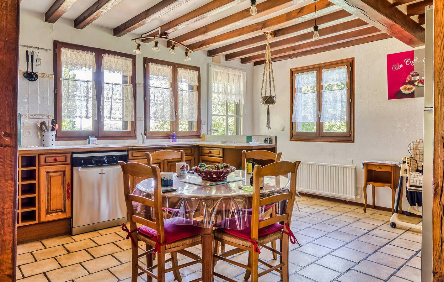 Foto 10 von 21: Gemütliche Wohnung mit WiFi, TV, Parkplatz und Garten in der Nähe von Angerville-l'Orcher