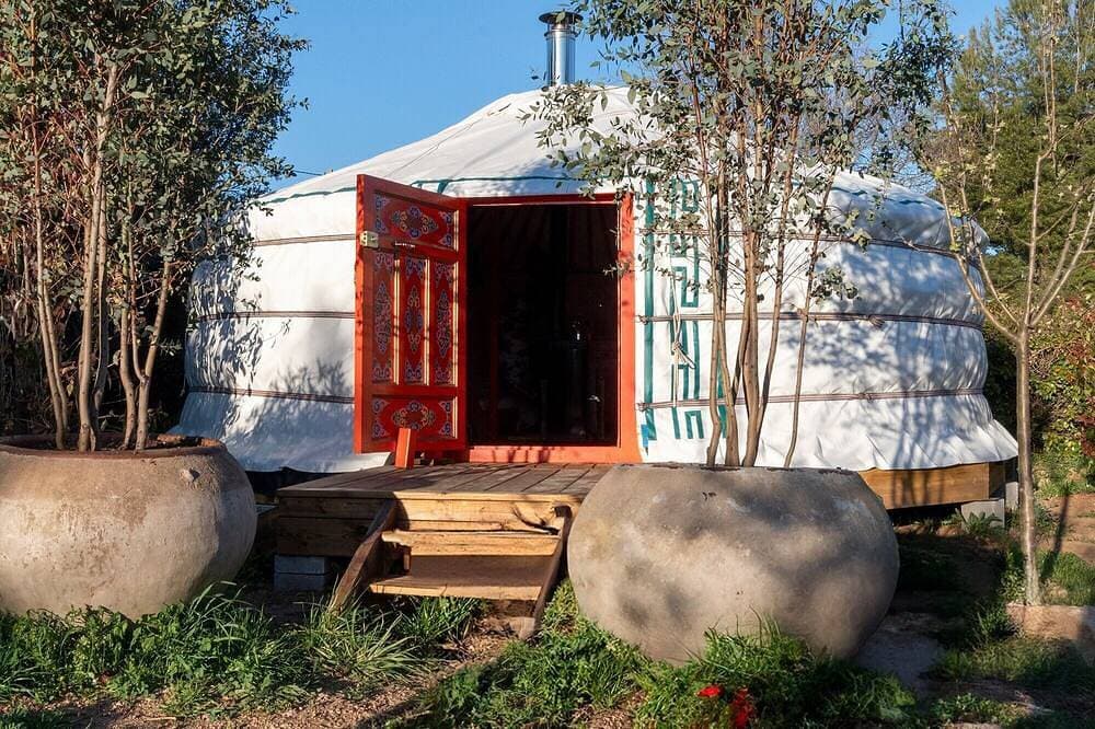 Foto 12 von 30: Ferienhaus 'Yourte Bulle De Sainte-Baume' mit WLAN