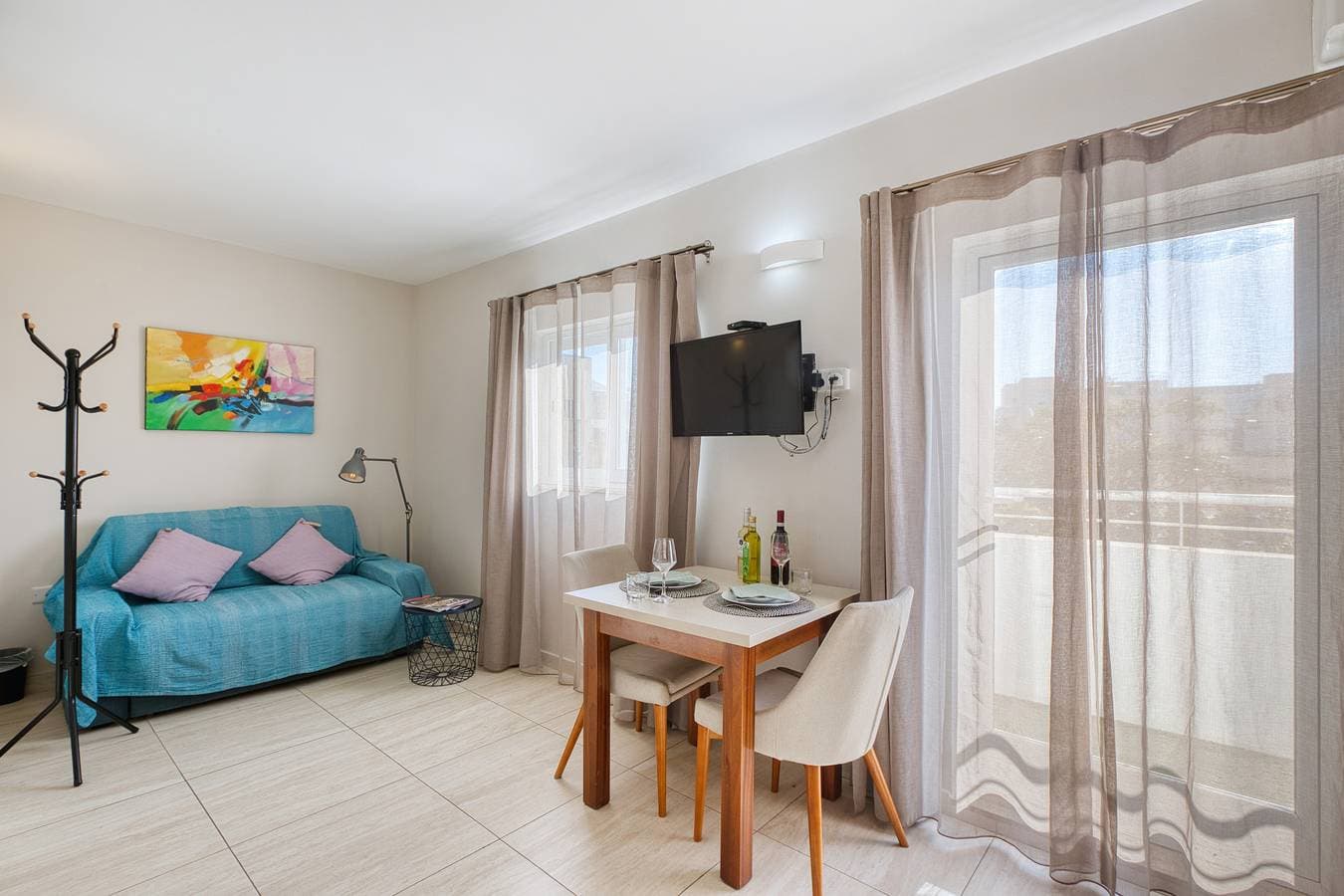 Foto 12 von 30: Ferienwohnung für 3 Personen mit Balkon