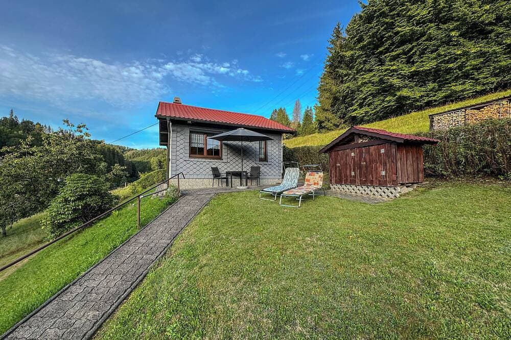 Ferienhaus am Hang im Thüringer Wald 1