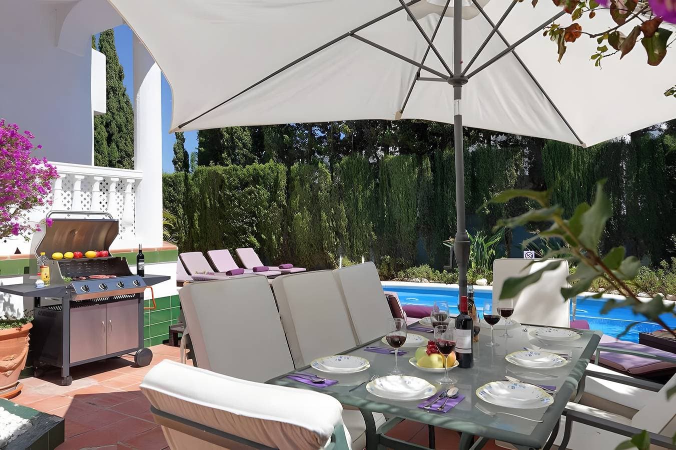 Foto 4 von 22: Villa 'Vanessa Las Chapas' mit privatem Pool, Wi-Fi und Klimaanlage