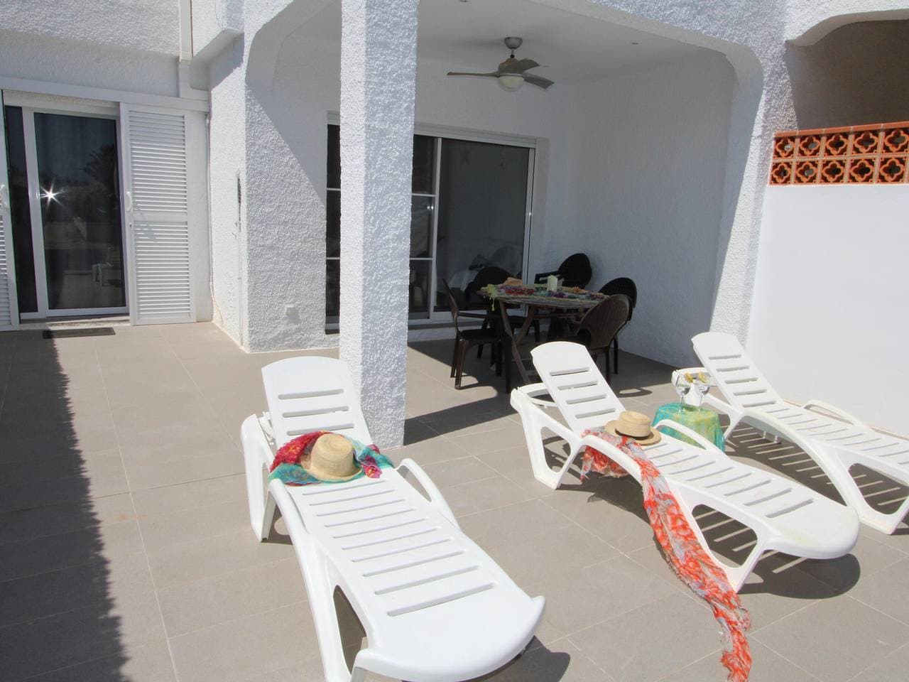 Foto 13 von 36: Ferienhaus am Meer mit Pool, nahe Hundestrand, gratis WLAN, Klima optional, Haustiere erlaubt