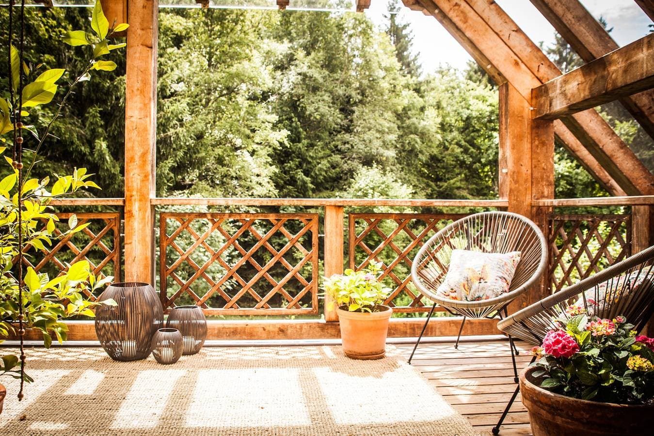 Foto 6 von 41: Großzügiges Appartment „Am Hirschenmoor“ mitten in der Natur, privater Terrasse und Garten