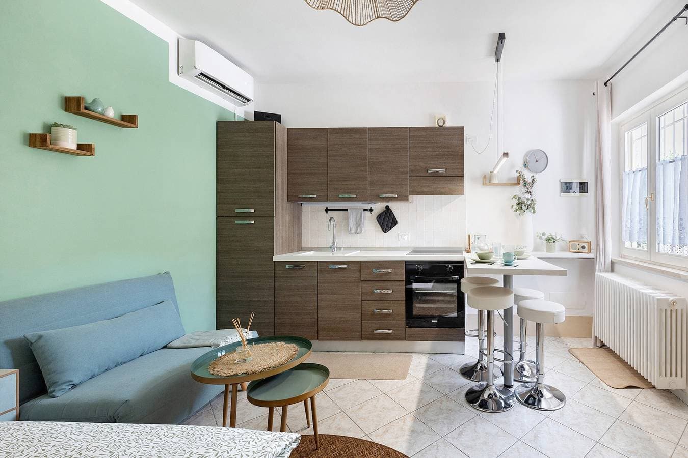 Foto 6 von 23: Einzimmerapartment 'Il Sire - Casa Vacanza' mit privater Terrasse, WLAN und Klimaanlage