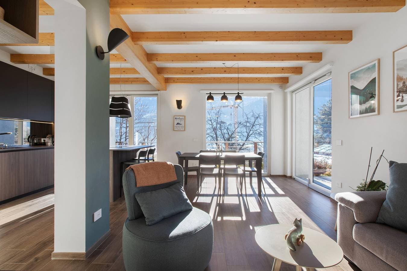 Foto 3 von 44: Villa 'La Maison Du Renard' mit Bergblick, WLAN und Klimaanlage