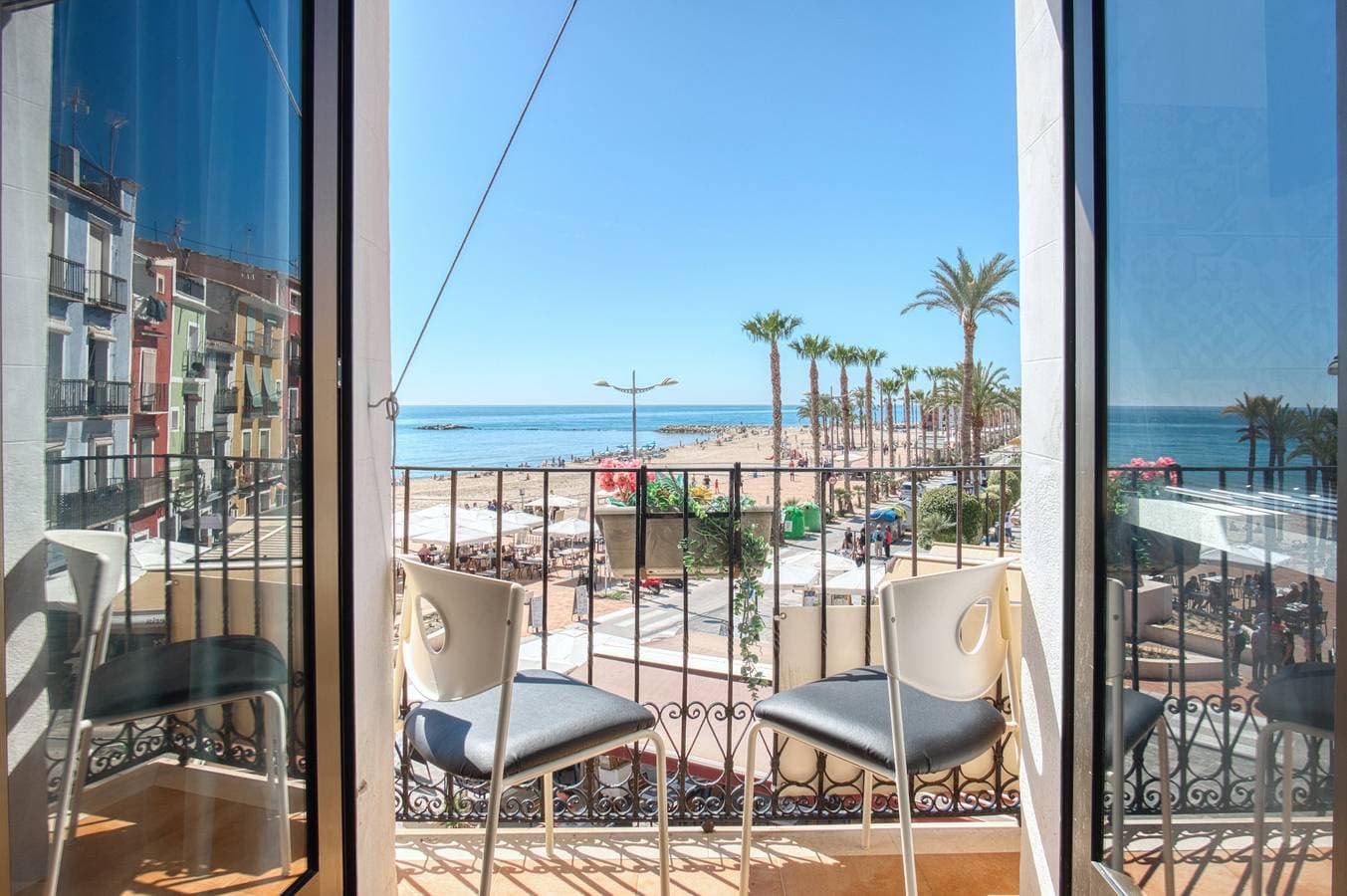 Foto 4 von 22: Apartment 'Casa amarilla del mar, 2. Etage' mit Meerblick, WLAN und Klimaanlage
