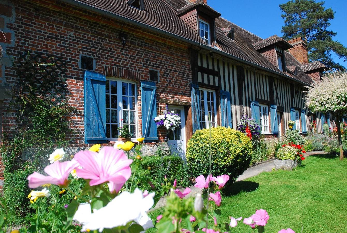 Foto 3 von 38: Aux Prés Rousselins im Pays d'Auge – Gästezimmer L’école