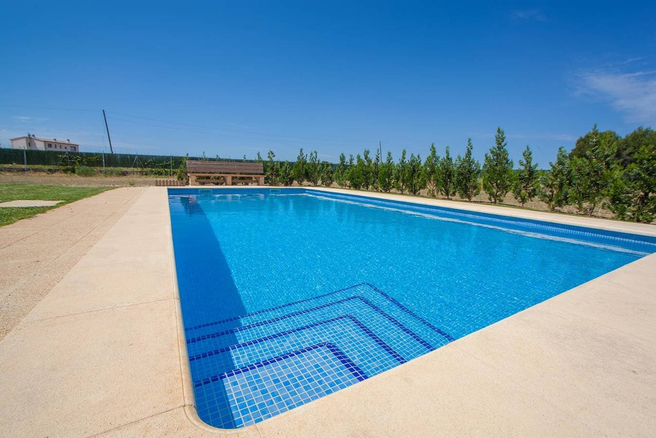 Foto 3 von 31: S'Estacio - Ferienhaus mit privaten Pool in Muro. WiFi gratis