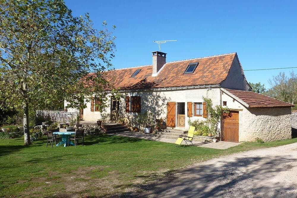 Ehemaliges Bauernhaus Causse de Limogne und Chemin de St Jacques de Comp 1