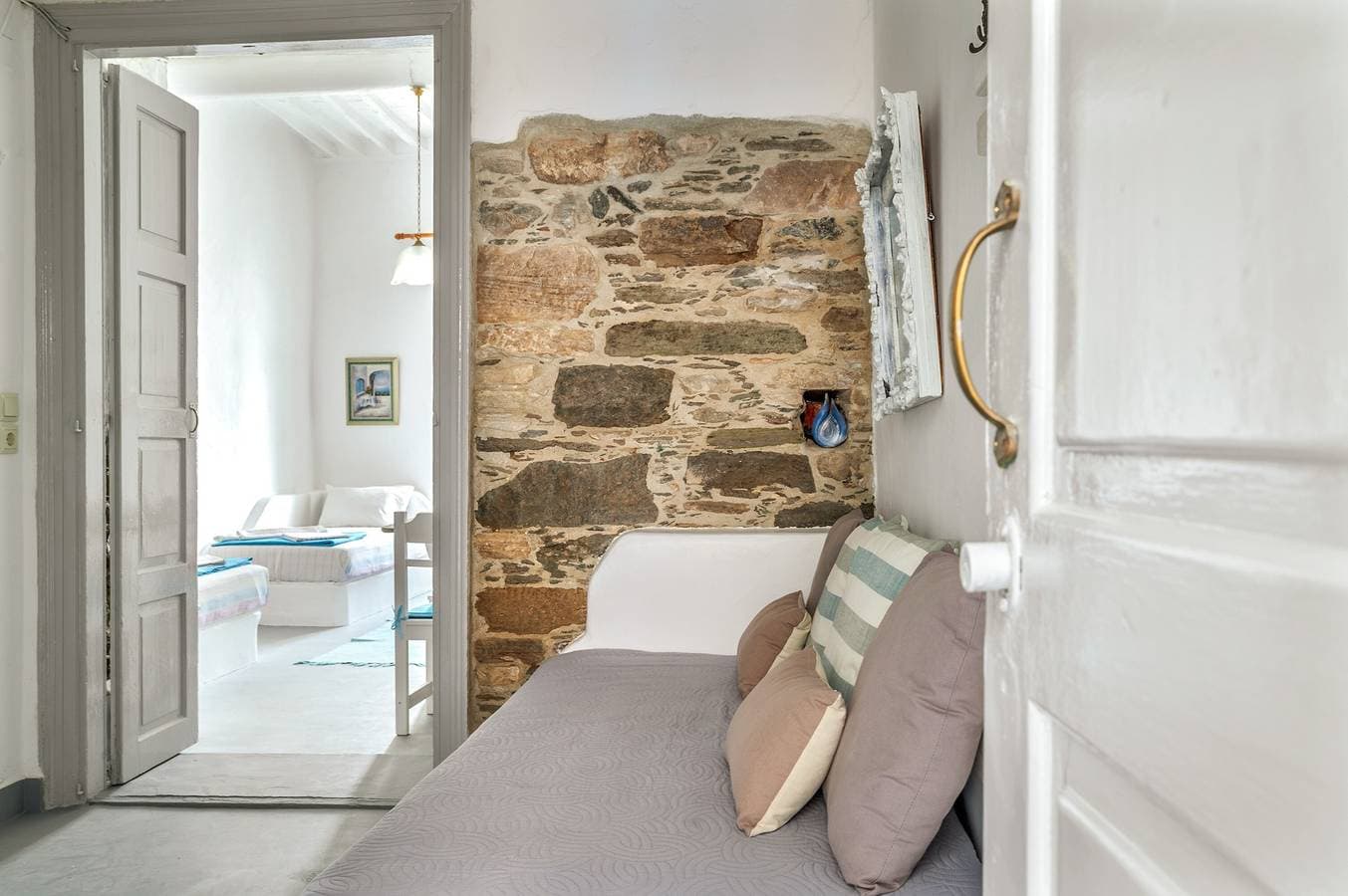 Foto 8 von 20: Ferienhaus 'Apano Vrysi Tinos 3' mit Gemeinschaftsterrasse, WLAN und Klimaanlage