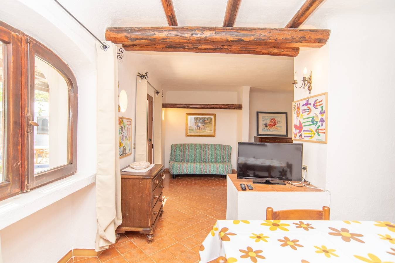 Foto 9 von 25: Einzimmerapartment in der Nähe dem Strand mit Garten