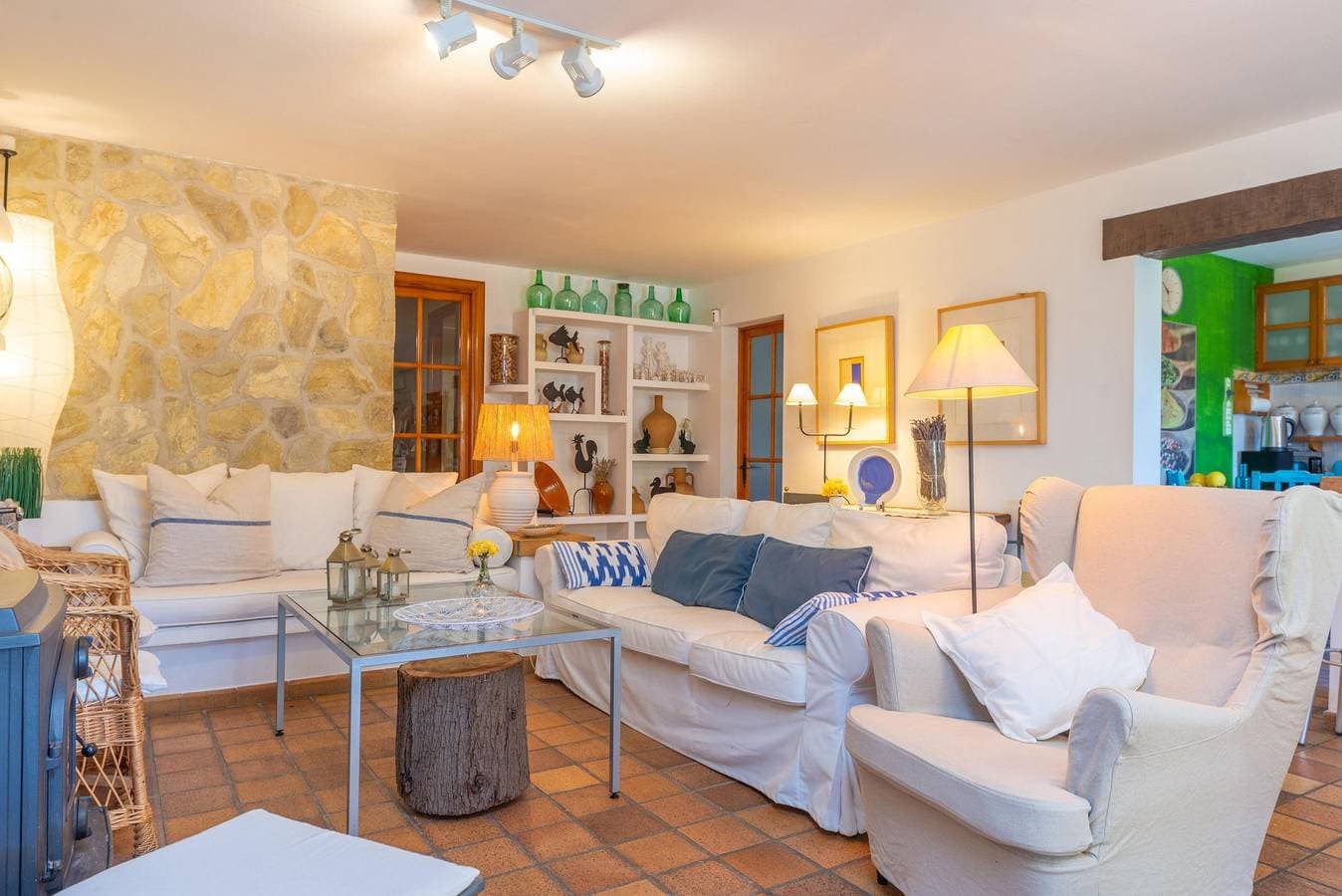 Foto 2 von 40: Casa S'Olivaret (Selva) - Fantastic villa with private pool and free WiFi