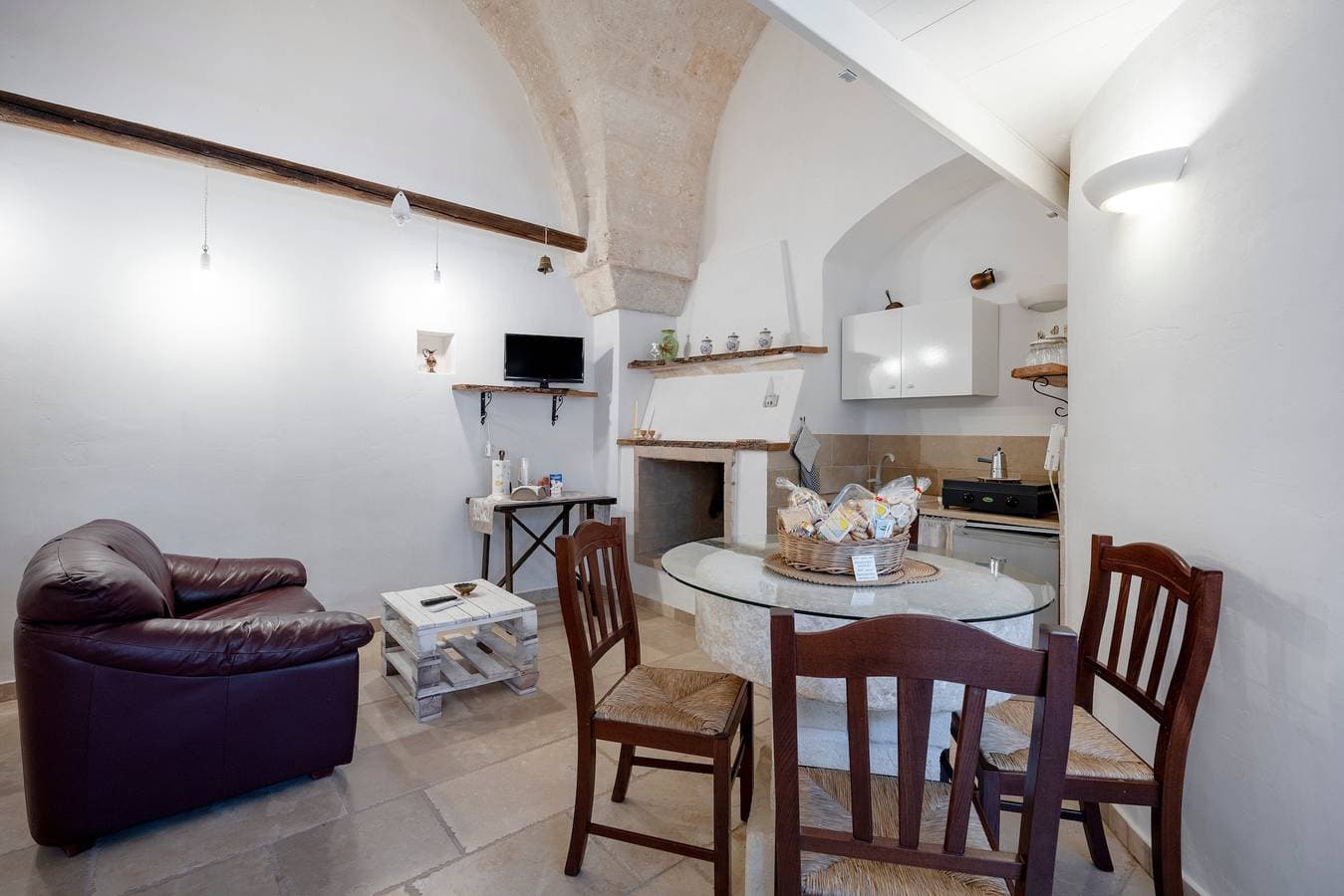 Foto 6 von 29: Apartment 'Lamapecora - Granaio' mit Balkon, WLAN und Klimaanlage