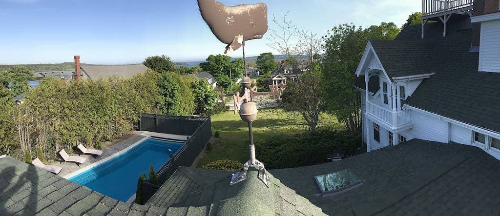 Foto 7 von 7: In der Stadt Private Wohnung mit Whirlpool und Terrasse
