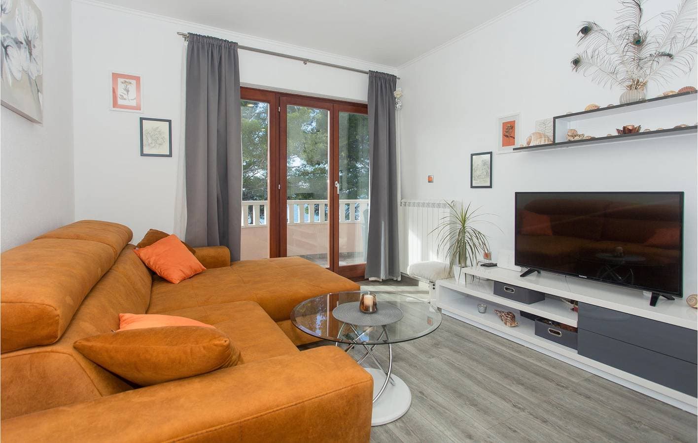 Foto 8 von 30: Apartment mit Meerblick, Terrasse, WLAN und Parkplatz – 1,5 km zum Strand
