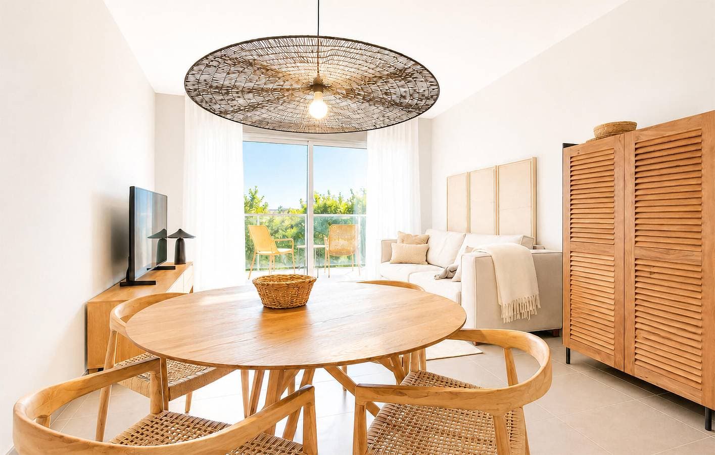 Foto 4 von 24: Gemütliche 2-Zimmer-Wohnung mit Pool, Terrasse und Strandzugang – Playa Masbó