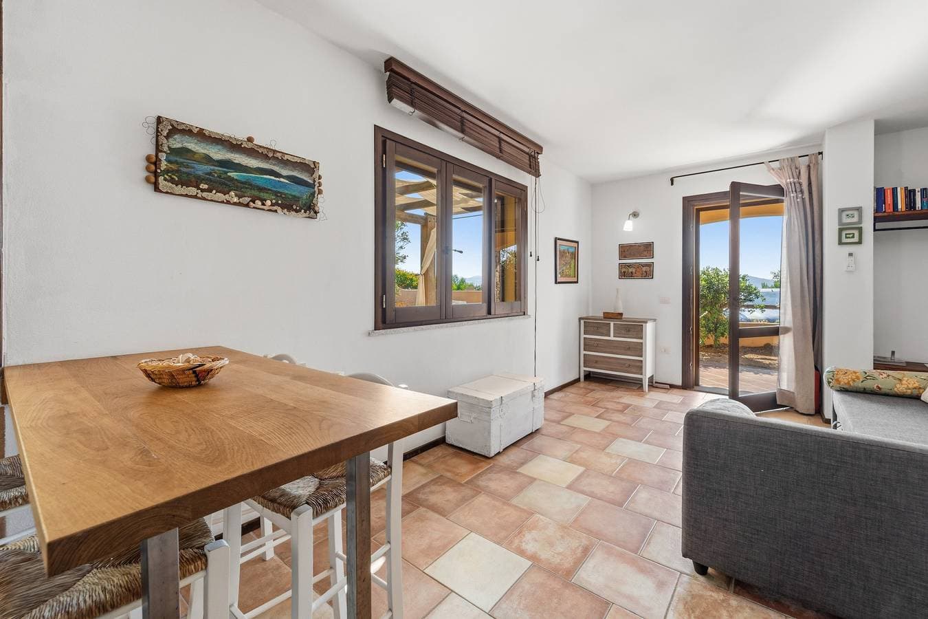 Foto 7 von 25: Ferienwohnung 'La Luna Sulla Duna' mit Meerblick, privater Terrasse und Klimaanlage