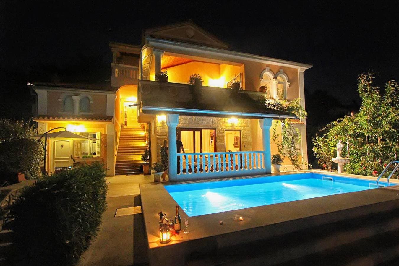 Foto 3 von 34: Studio Appartement mit Terrasse und Meerblick Lovran, Opatija As-14178-a