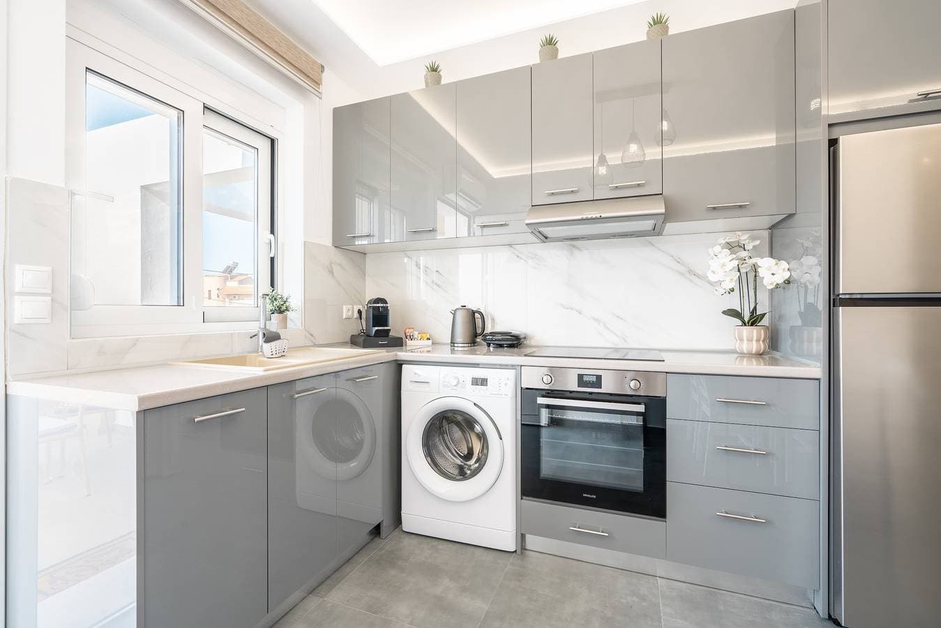 Foto 5 von 22: Ferienwohnung 'Velvet 2' mit Bergblick, Wi-Fi und Klimaanlage