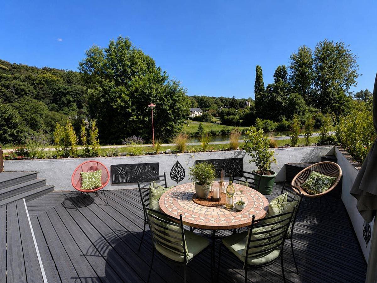 Quai du Val is a Charming Pet and Family Friendly Riverside Gite in Lehon close to Dinan Sleeps 7 1