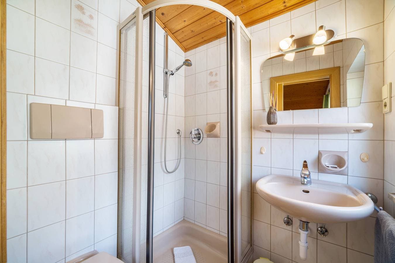 Foto 12 von 23: Ferienwohnung 'Typ A Pöder's Haus' mit Bergblick, Gemeinschaftsgarten und WLAN