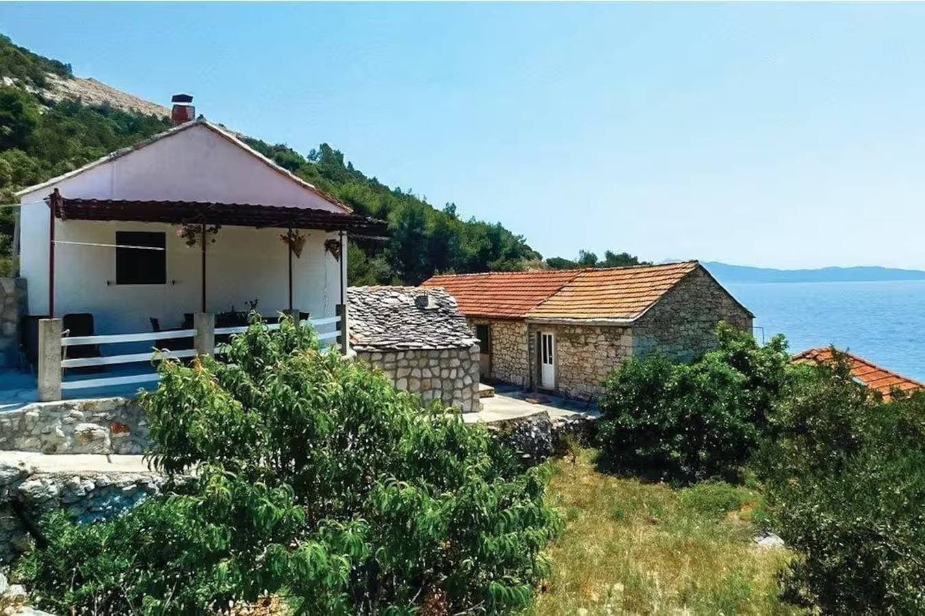 Foto 2 von 22: 3-Zimmer-Haus am Strand Bucht Srhov Dolac, Hvar