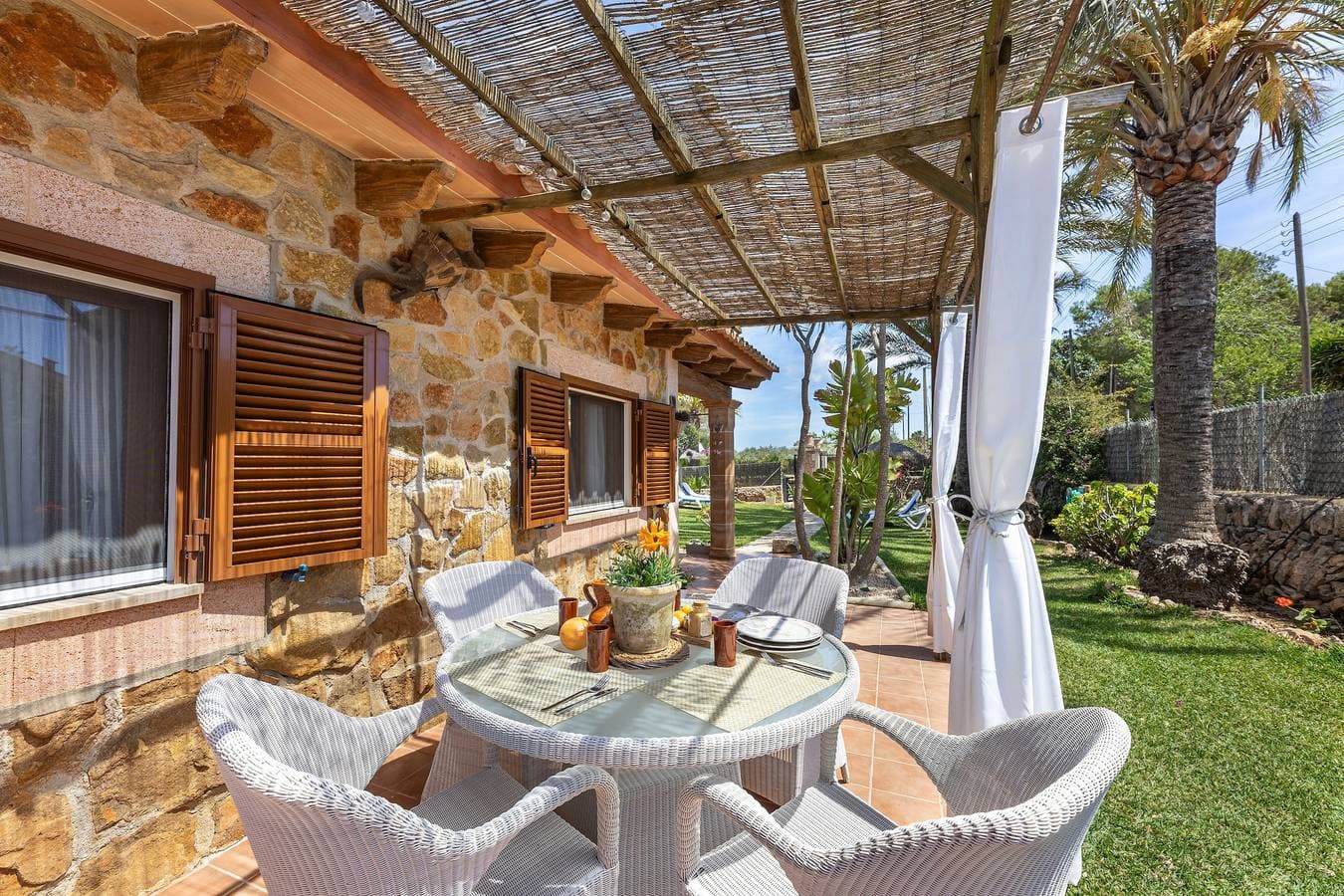 Foto 5 von 31: Ferienhaus 'Buganvilla Es Trenc' mit privatem Pool, WLAN und Klimaanlage