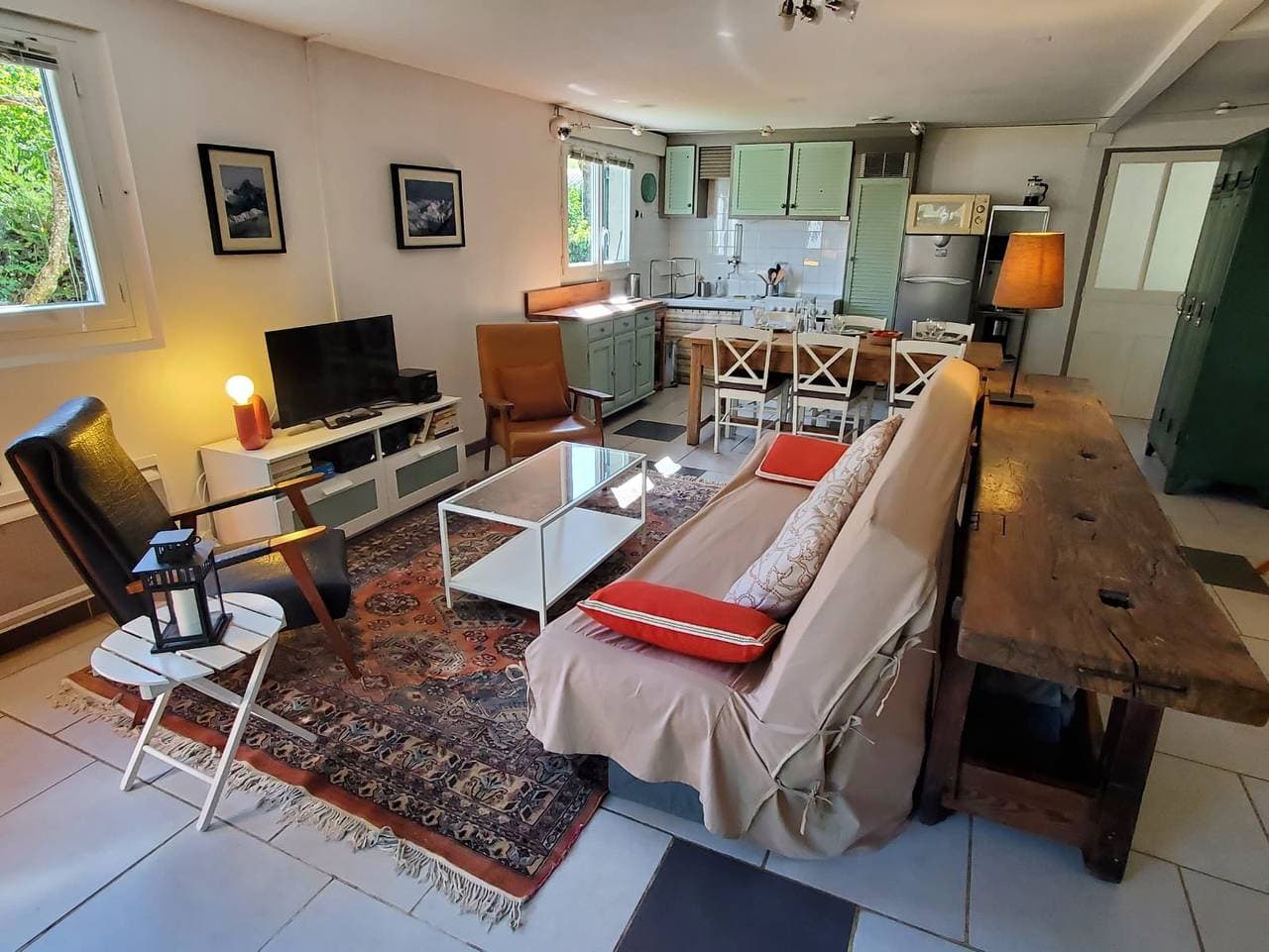 Foto 2 von 11: Ferienwohnung für 5 Personen mit Garten