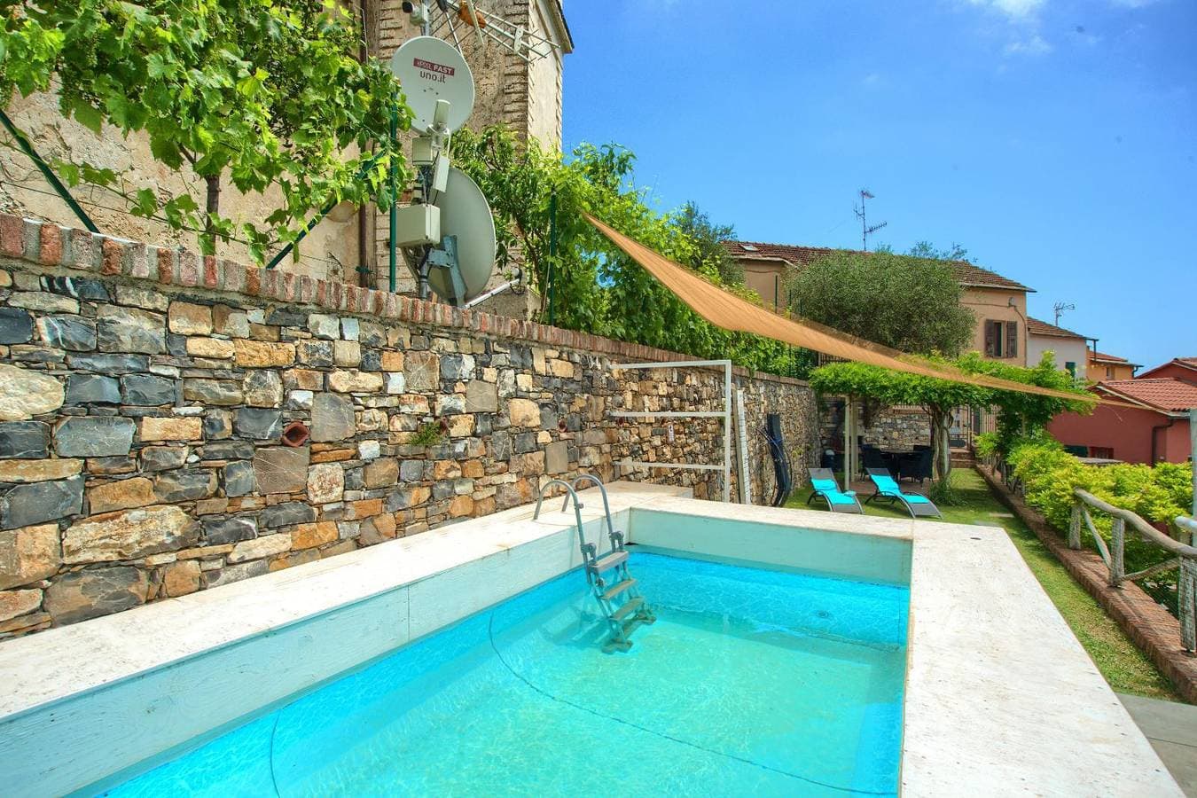 Cottage für 4 Personen mit Pool