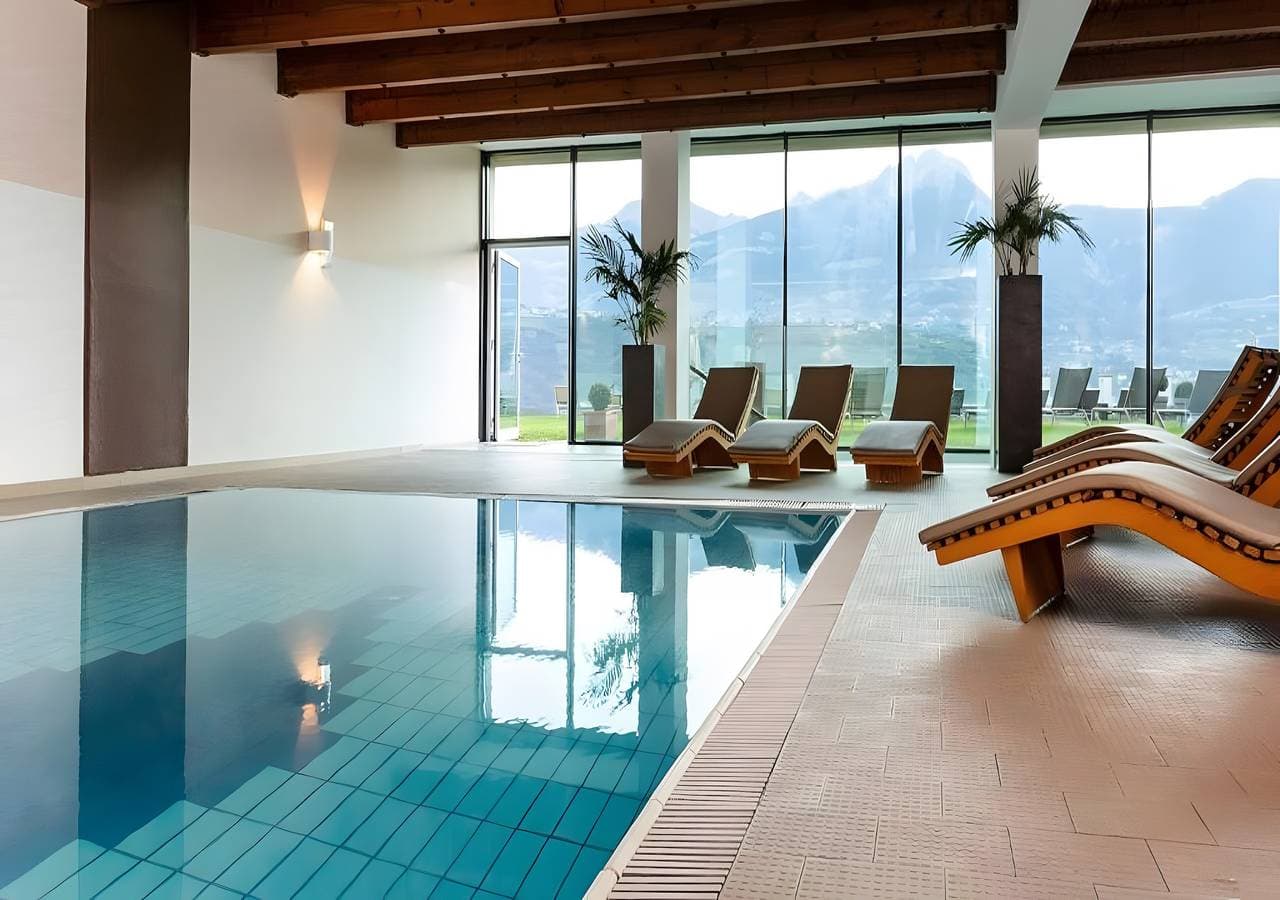 Foto 6 von 30: Zimmer 'Doppia Vista Panoramica Sup 102' mit Bergblick, WLAN und Klimaanlage