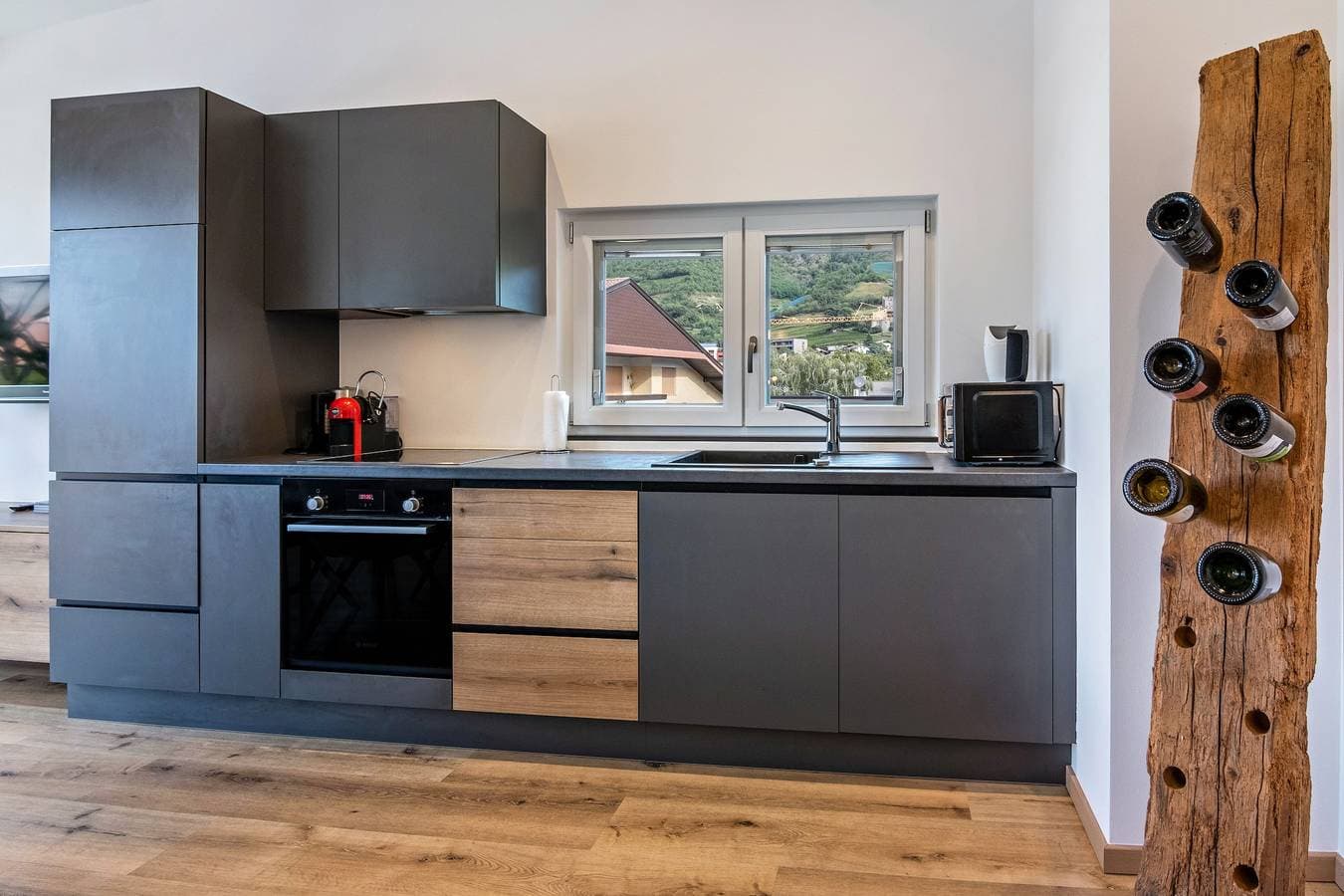 Foto 13 von 27: Ferienwohnung 'Penthouse - Vinschgau' mit Bergblick, Balkon und WLAN