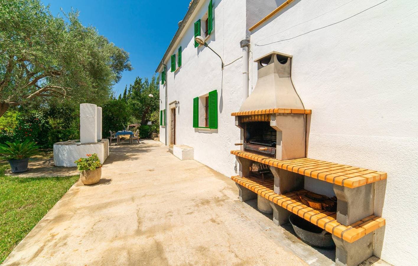 Foto 11 von 36: Gemütliche Wohnung mit Pool, Küche und AC in der Nähe von Binissalem Stadt