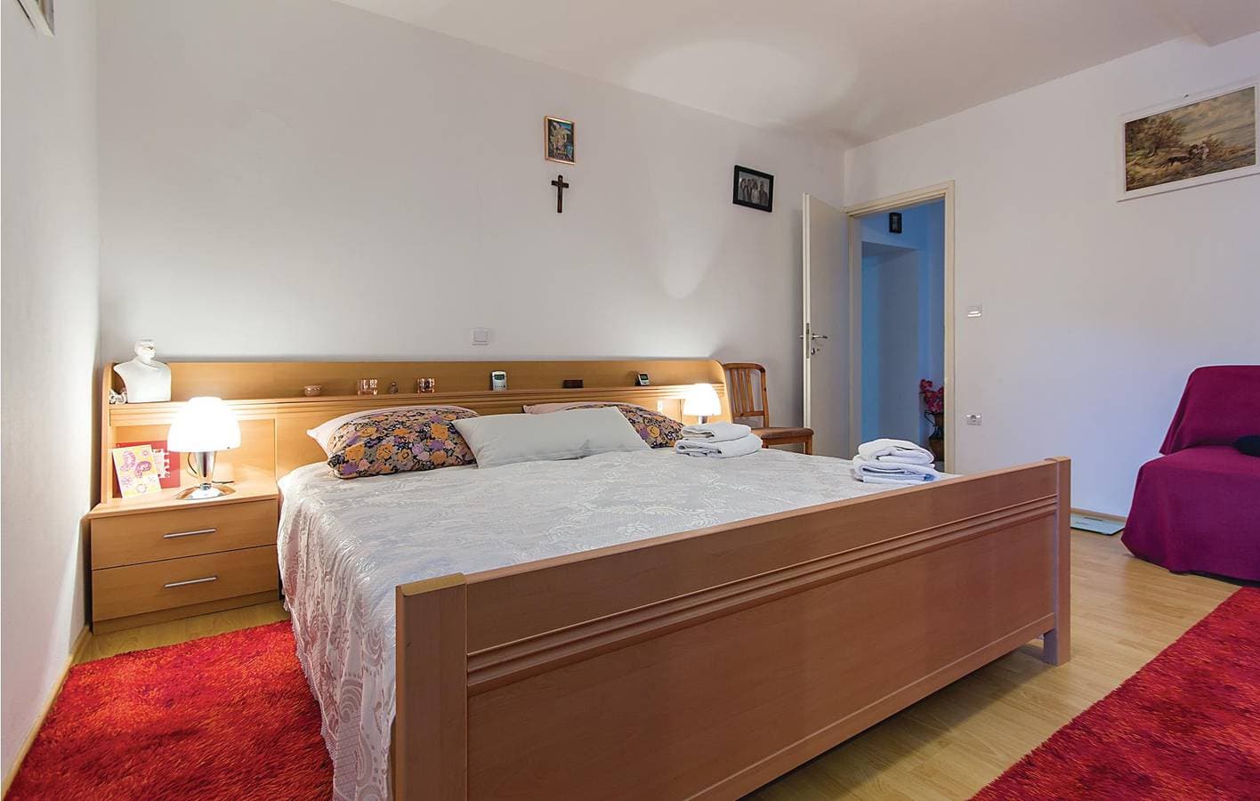 Foto 11 von 19: Gemütliche 2-Zimmer-Wohnung, 100 m vom Zentrum von Galizana entfernt, mit kostenlosem WLAN und Parkplatz