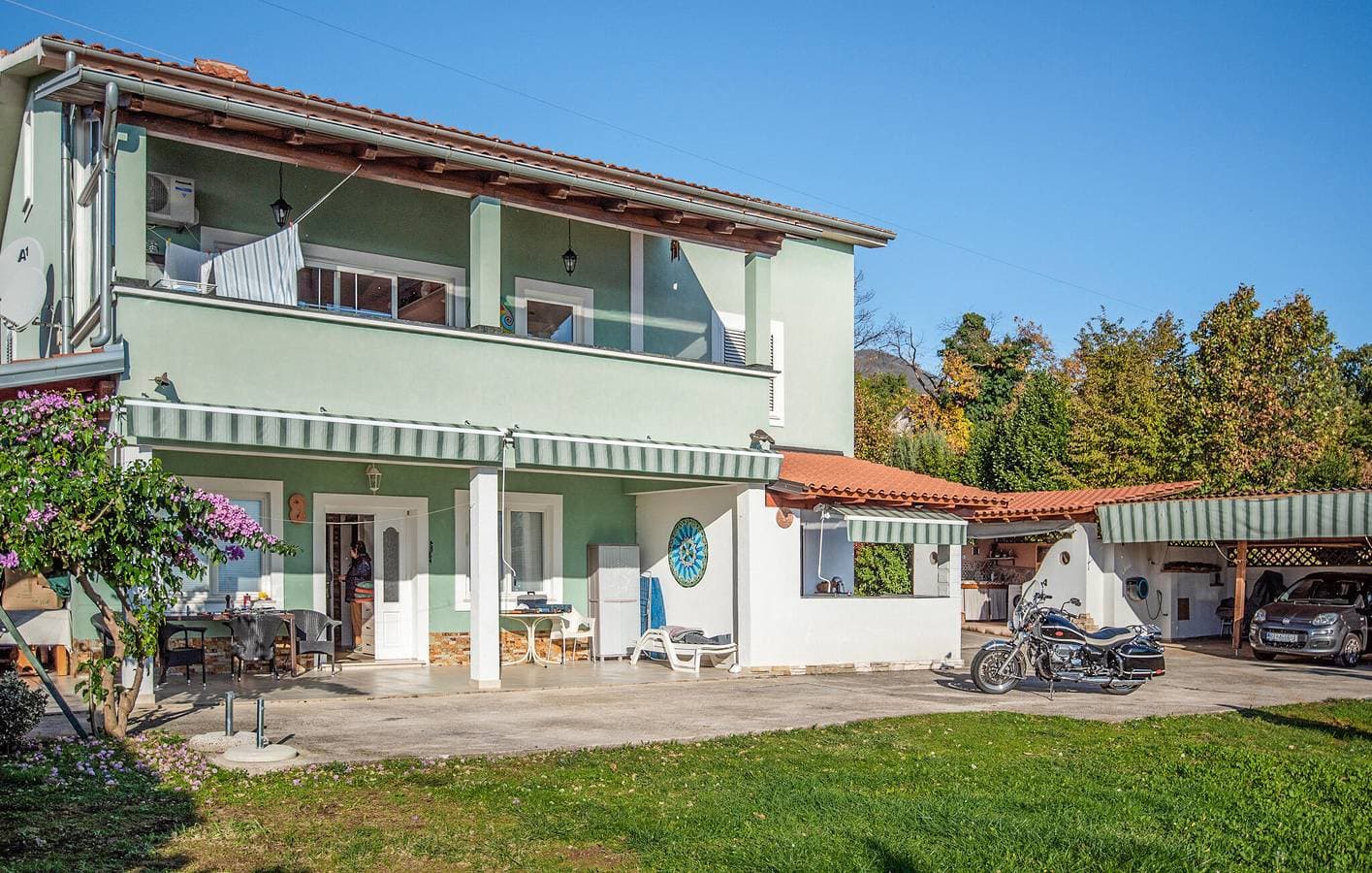 Foto 3 von 26: Ferienhaus am Wasser mit Parkplatz, WLAN und nur 2 km vom Hundestrand entfernt