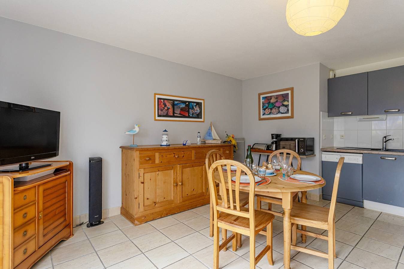 Foto 13 von 31: Appartement 'La Mouette St Philibert 3 Sterne' mit Terrasse, privatem Garten & WLAN