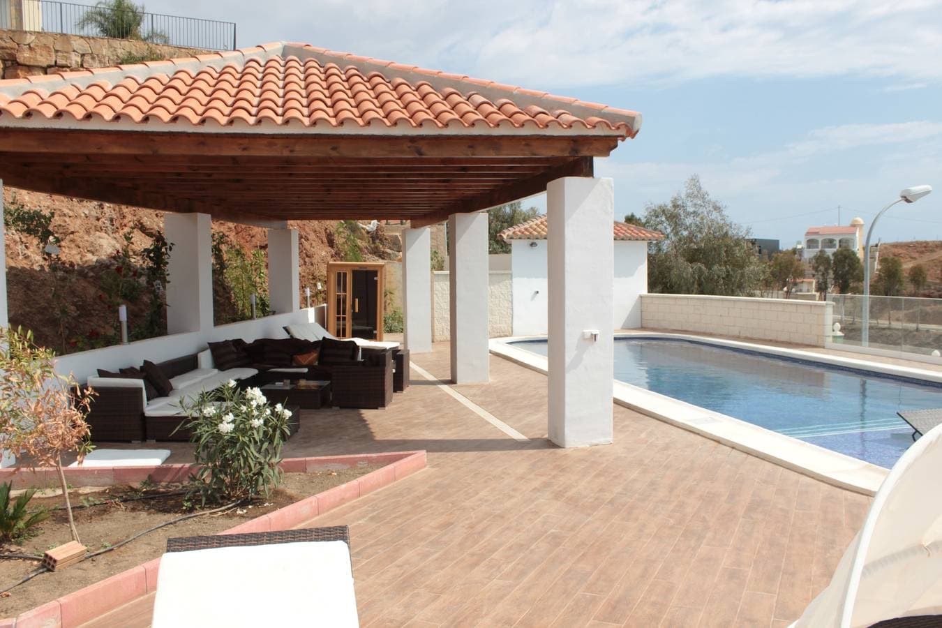 Foto 3 von 36: Villa 'Alegria' mit Meerblick, Privatem Pool und Klimaanlage
