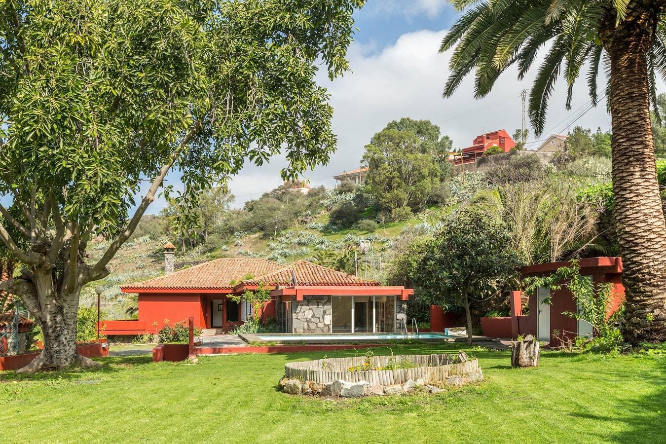Foto 3 von 31: Villa "El Jardín de Santa Bígida" mit Bergblick, Pool, WLAN, Sauna & Garten