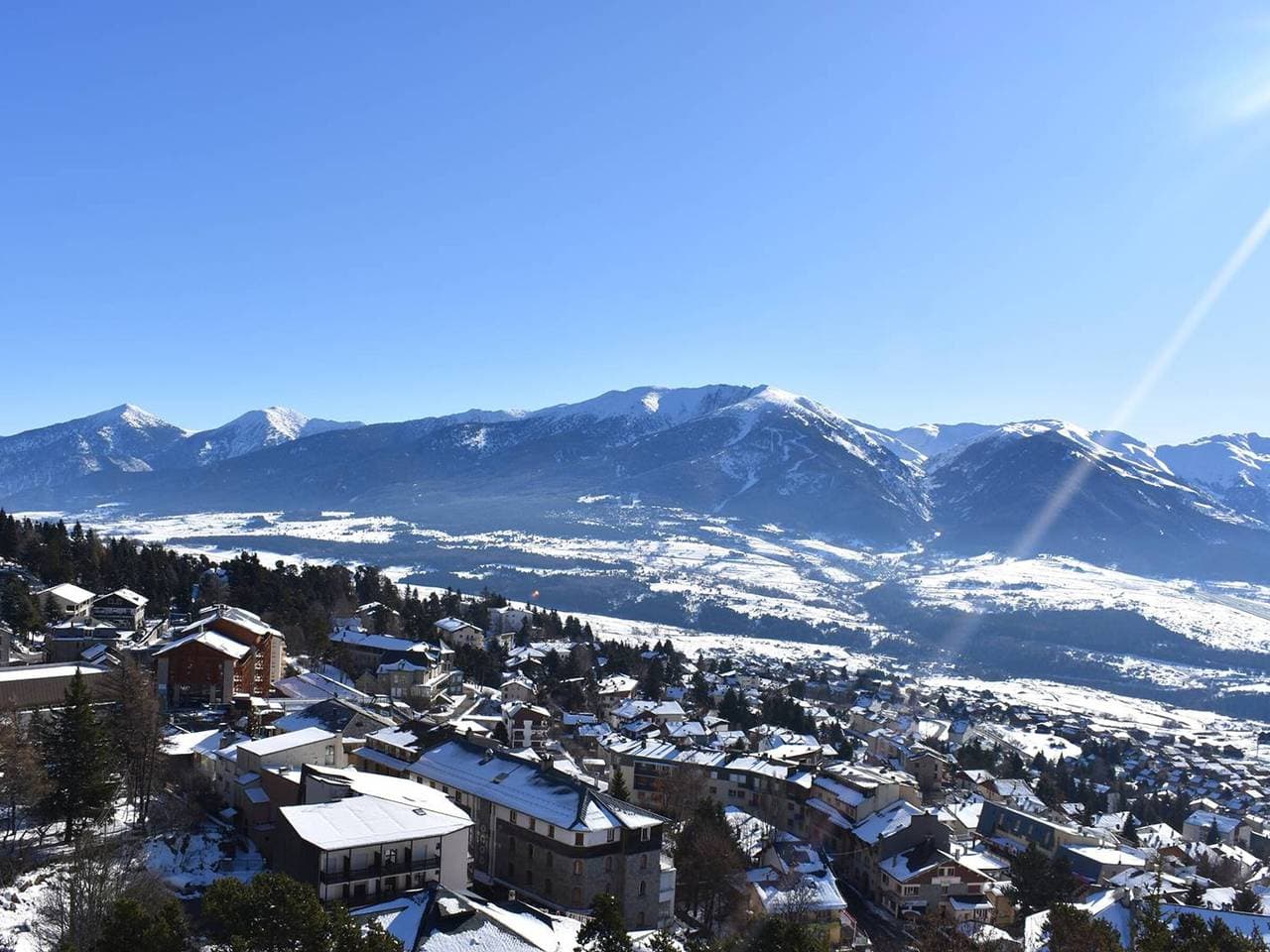 Foto 10 von 10: Süd-Studio mit Blick auf die Pyrenäen in Font-Romeu